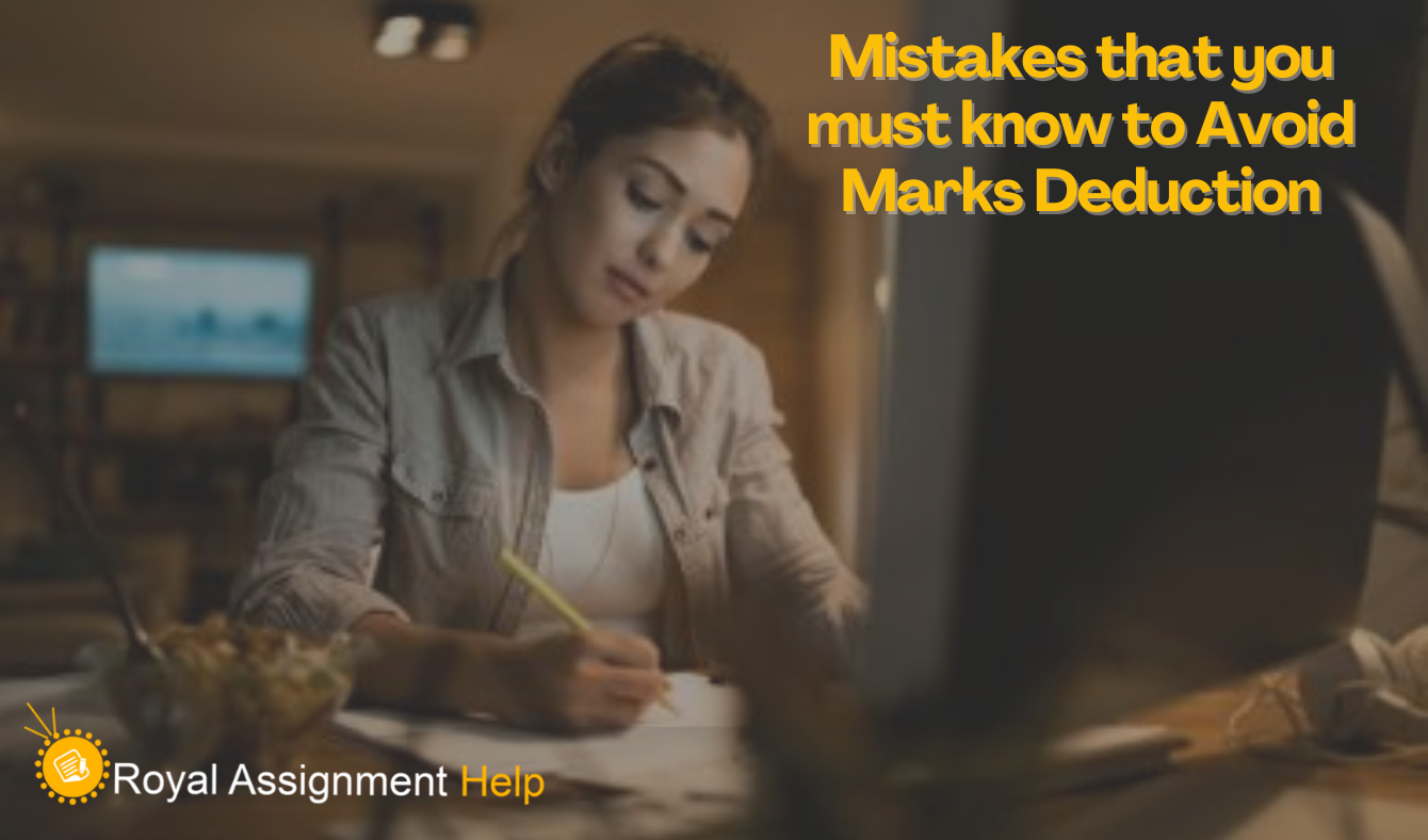 Mistakes that you must know to Avoid Marks Deduction