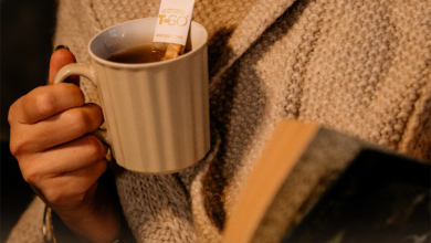 women holding tea