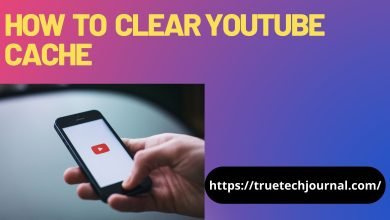 how to clear YOUTUBE cache