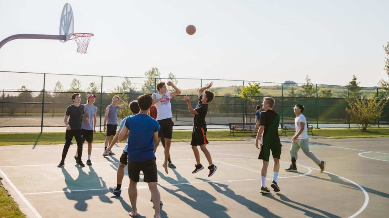 Basketball The perfect sport for a healthy lifestyle.