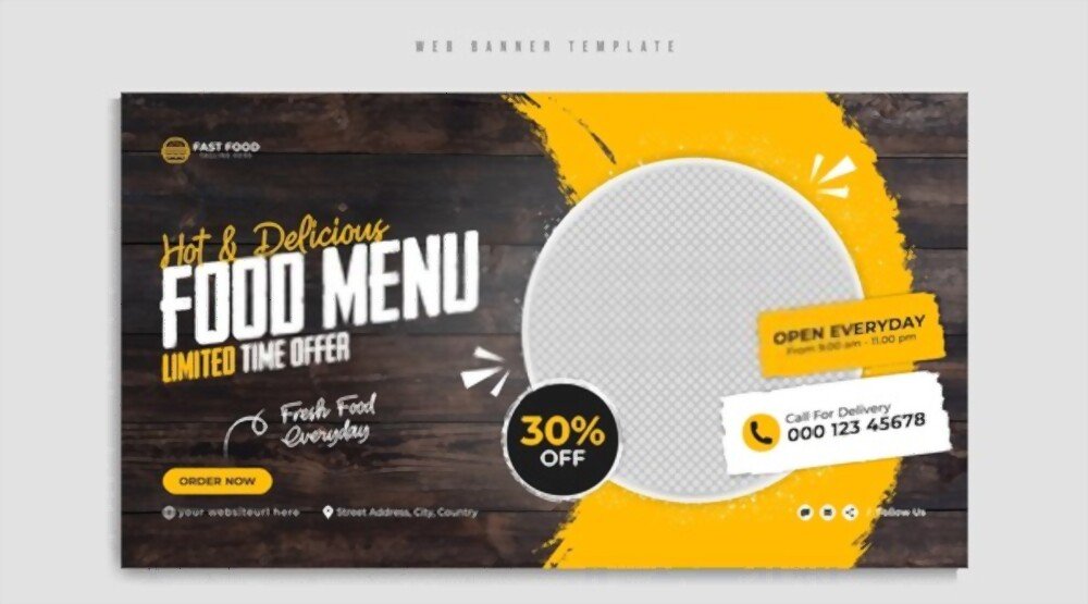 Food Website Design