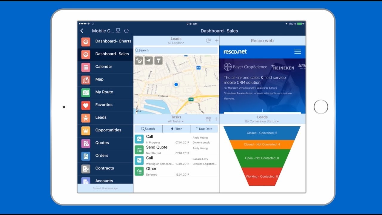 perfex crm mobile app