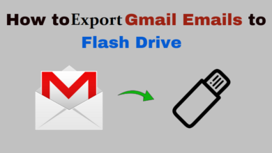 How to Export Gmail Emails to Flash Drive?